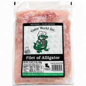 Gator World Alligator Tenderized Fillets 1 lb (16 oz)