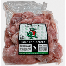 Gator World Alligator Tenderized Filets 5 lb Bulk Bag