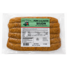 Gator World Pork & Alligator Boudin 2 lb