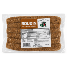 Gator World Pork Boudin (2 lb) – Authentic Louisiana Cajun Sausage
