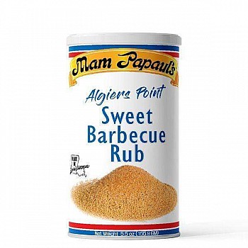 Mam Papaul's Algiers Point Sweet Barbecue Rub 5.5 oz