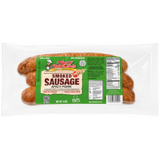 Tony Chachere’s Spicy Pork Smoked Sausage 12 oz (Hot Cajun Links)