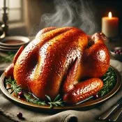 Cajun Stuffed Turkey with Cajun Cornbread