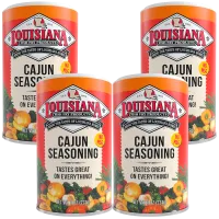 Louisiana Fish Fry Cajun Seasoning 8 oz - Pack of 4