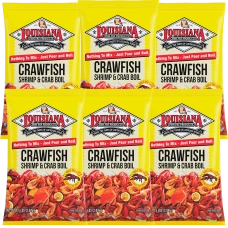 Louisiana Fish Fry Crawfish Crab and Shrimp Boil 4 lb - 6 Pack Louisiana Fish Fry Crawfish Crab and Shrimp Boil 4 lb - 6 Pack