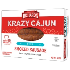 Richard's Mild Smoked Sausage 4 lb