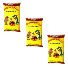 Swamp Fire Seafood Boil 4.5 lb - Pack of 3 Swamp Fire Seafood Boil 4.5 lb - Pack of 3