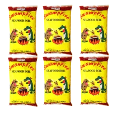 Swamp Fire Seafood Boil 4.5 lb - Pack of 6 Swamp Fire Seafood Boil 4.5 lb - Pack of 6